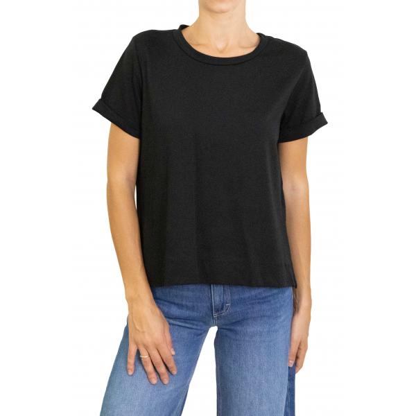 t shirt a manica corta tinta unita 
